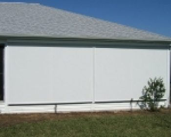 Detail of SolarMax open-weave fabric